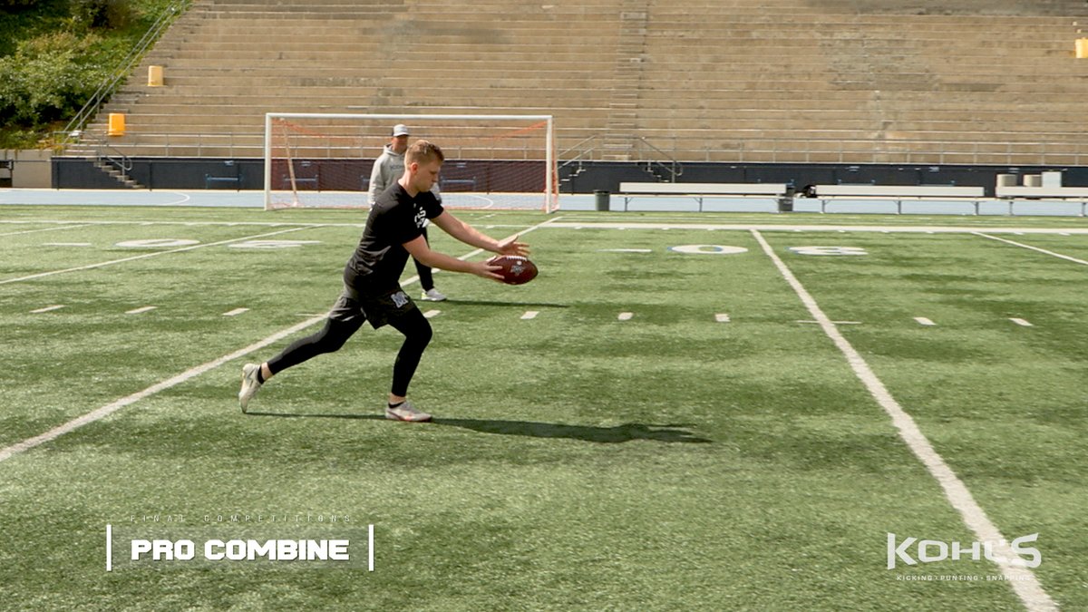#NFLDraft eligible punter Joe Doyle (Memphis Football) finished top 3 in punt charting to qualify for competition finals at the 2023 #KohlsProCombine. ๐ฅ Full Competition: