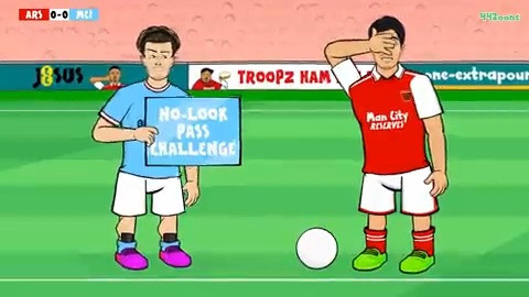 Man City vs Arsenal in 1 minute
