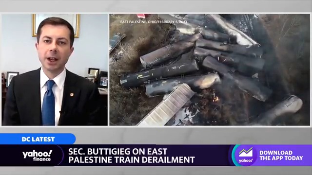Buttigieg: "While this horrible situation has gotten a particularly high amount of attention, there are roughly 1,000 cases a year of a train derailing."