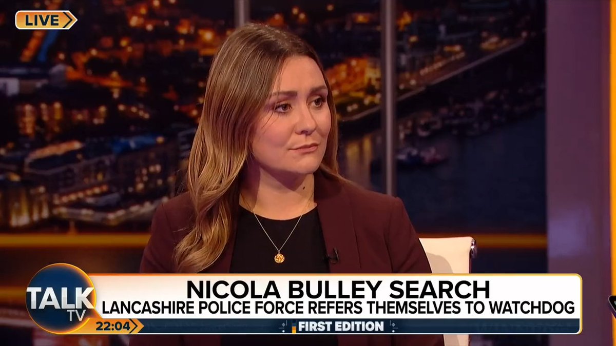 Nicola Bulley's family have revealed they think that Nicola withdrawing from HRT menopause treatment drugs, could have triggered what they've described as a crisis. Tom Newton Dunn | Holly Hudson | #NicolaBulley