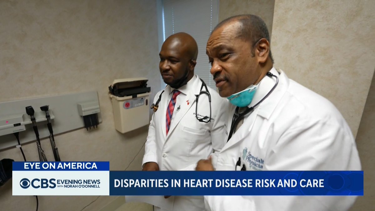 HEART MATTERS: Even though 80% of heart disease is preventable, it remains the leading cause of death in the United States, and Black Americans are twice as likely to die from the disease than White Americans. However, fewer than 3% of cardiologists are Black.