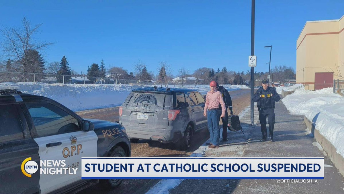 A student at St Joseph High School says he was suspended and later arrested for organizing school protests against biological males in girls' bathrooms. High school student Josh Alexander shares what he said when he spoke out in class about gender issues and what happened next.