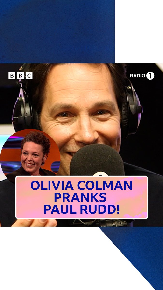 The AMAZING moment when *actual* Olivia Colman called into Radio 1 Breakfast to prank Paul Rudd (AKA the 'Agony Ant-Man') 😭 Greg James