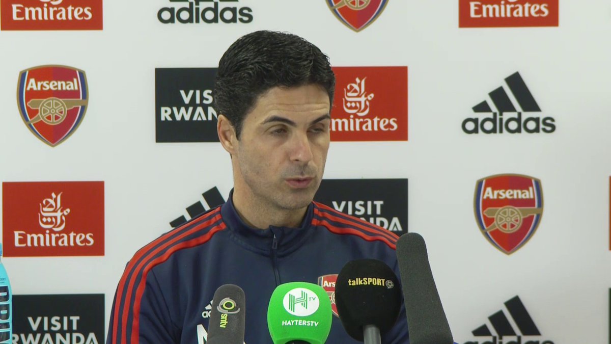 Mikel Arteta says he isn’t pleased with the Premier League’s scheduling of playing Wednesday evening and Saturday lunchtime🗣️ “They put the schedule the way they did which is a bit unusual but it is what it is.” 📹 Football Daily