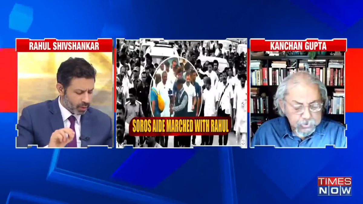 #SorosStrikesIndia George Soros has multiple times made it very clear that his purpose in life is to force a regime change. A very key piece has found its way to the jigsaw puzzle with Soros's statement today: Kanchan Gupta ๐ฎ๐ณ in an Exclusive conversation with Rahul Shivshankar