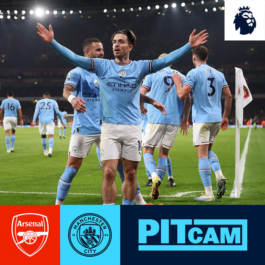𝙋𝙞𝙩𝙘𝙖𝙢 bringing the pure passion! 🙌 A unique view of our win against Arsenal 👇