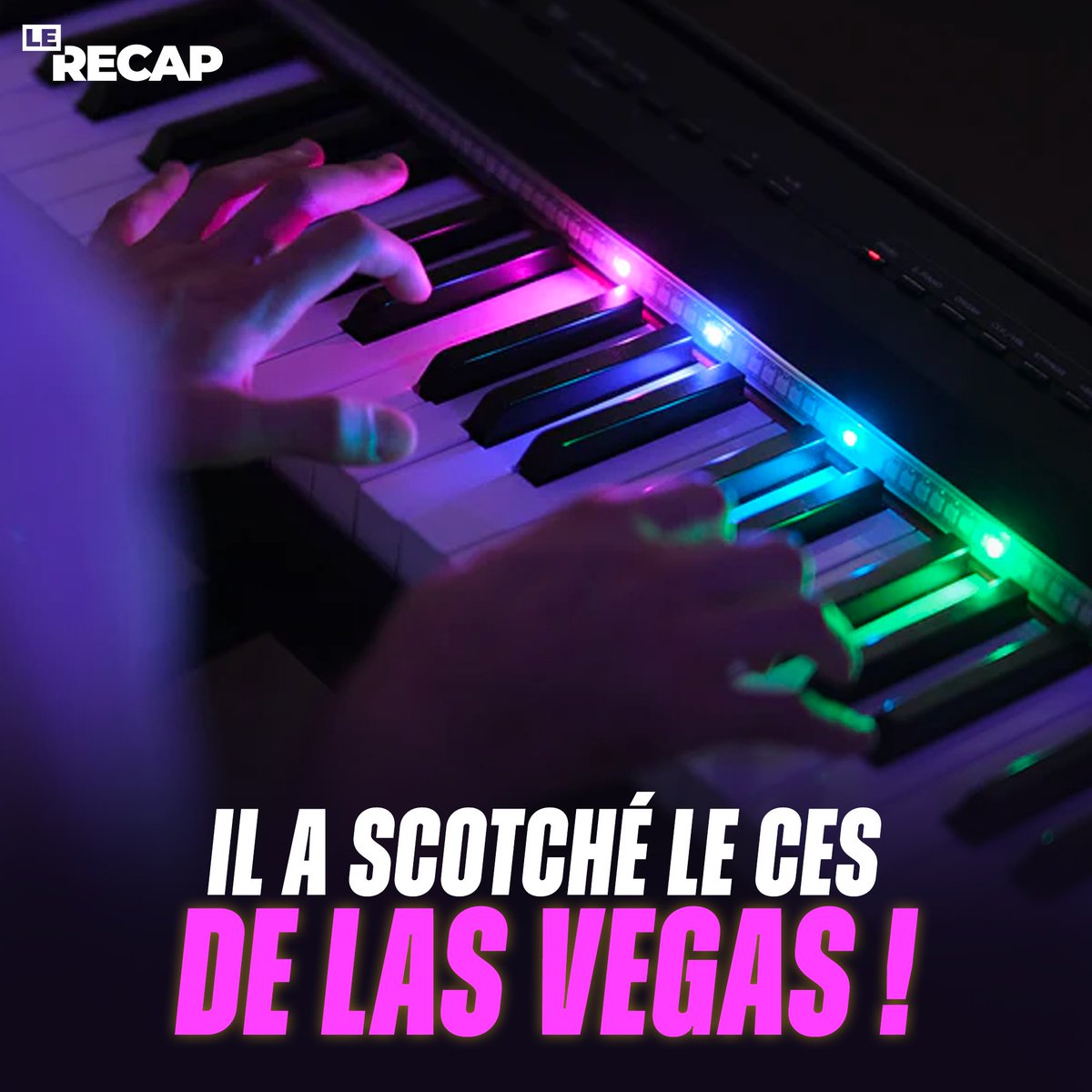 Apprendre à jouer du piano grâce à une bande LED, c'est désormais possible !