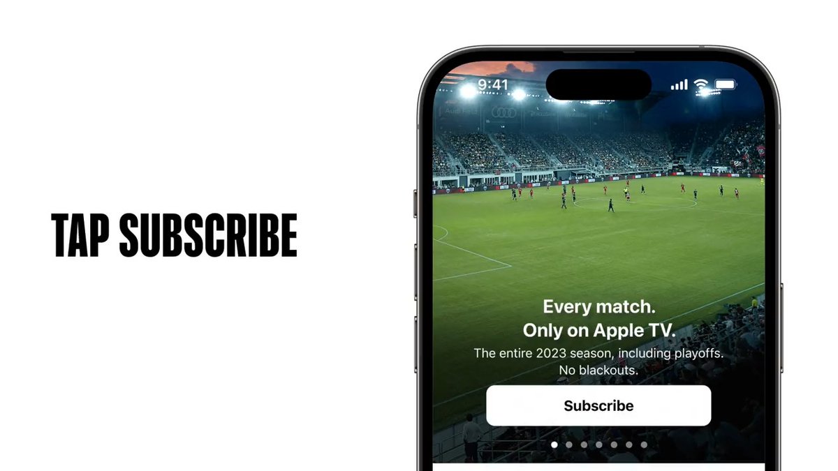 Here’s how to sign up for #MLSSeasonPass on the Apple TV app. ⚽️ Sign up: