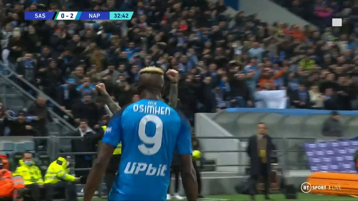 Everything Victor Osimhen touches turns to goals right now! 🔥 How did he score from there!?