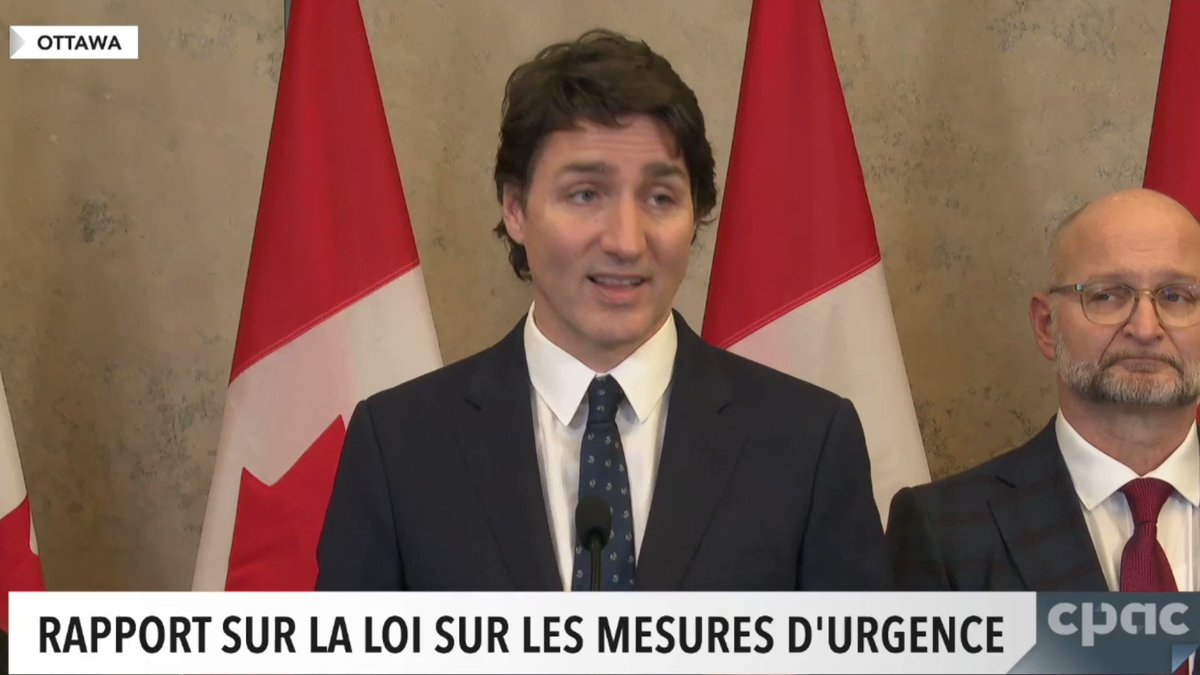 Justin Trudeau: "Listening to each other goes in both directions. We hear their skepticism around science, but they need to also hear our belief in science."