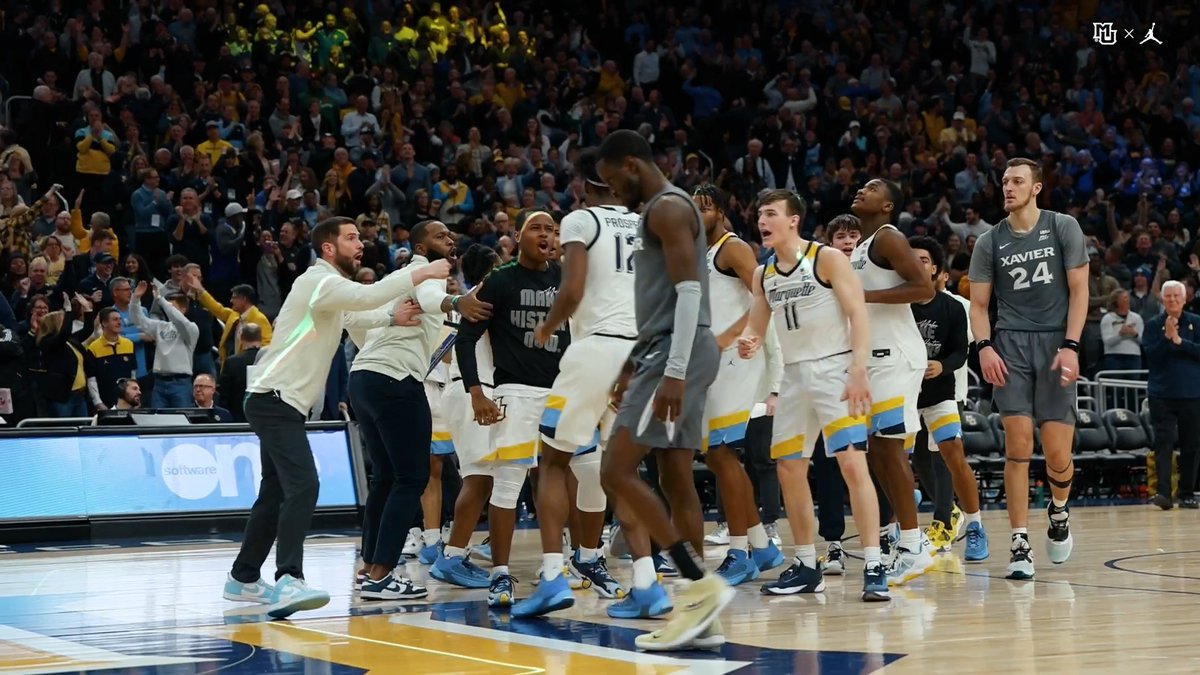 End your week with the extended recap from Wednesday's win over Xavier. #MUBB | #WeAreMarquette