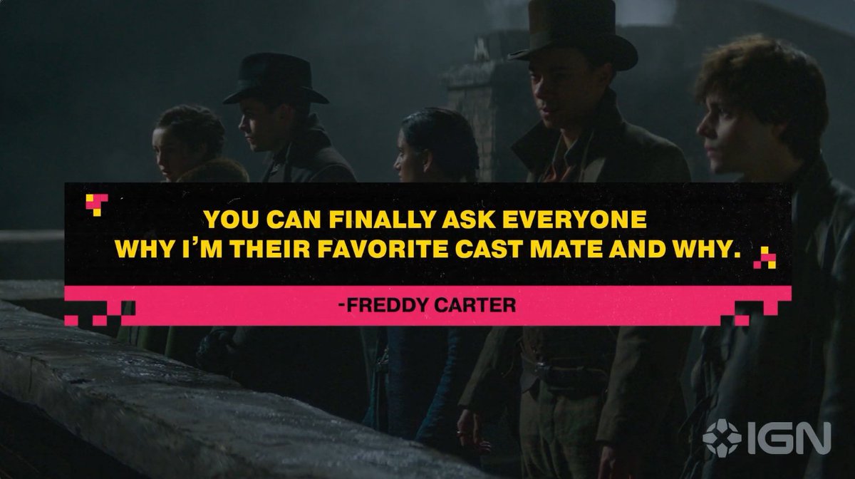 come for Freddy Carter submitting a fan question to the Shadow and Bone #IGNFanFest panel, stay for Paddy Gibson absolutely putting his foot in his mouth answering it