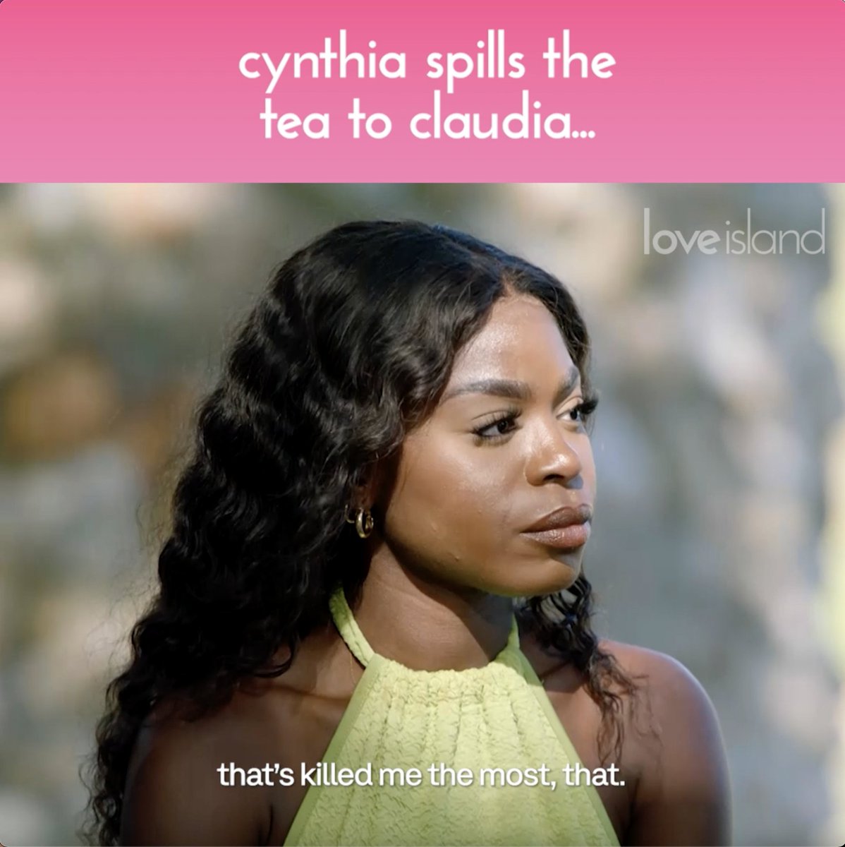 There's no keeping secrets from the girls #LoveIsland