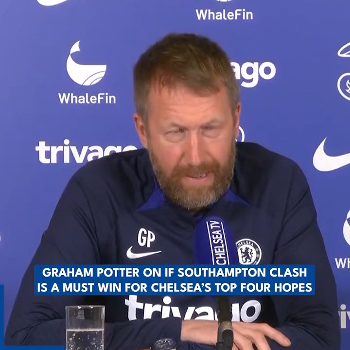 "We focus on the next match, which is Southampton" 👀 Should Potter be thinking further ahead? 🤷