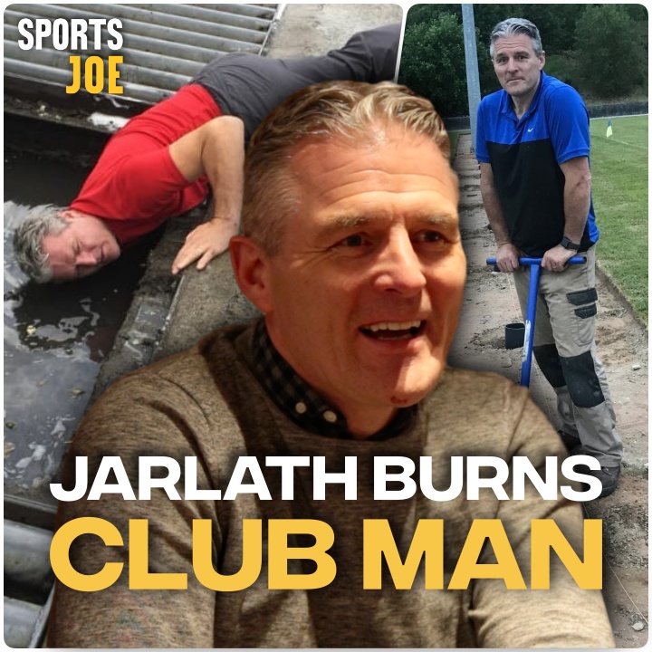 "You never forget the bush you dried your shirt on..." This is Jarlath Burns, the next president of the GAA.