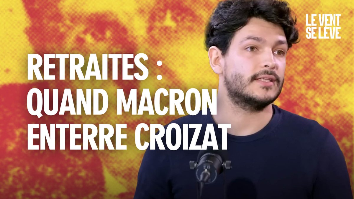 📺 RETRAITES : QUAND MACRON ENTERRE CROIZAT Découvrez l'entretien de Léo Rosell (Léo Rosell) dans Le Média autour de la mobilisation contre la réforme des retraites, des perspectives historiques et des suites du mouvement.