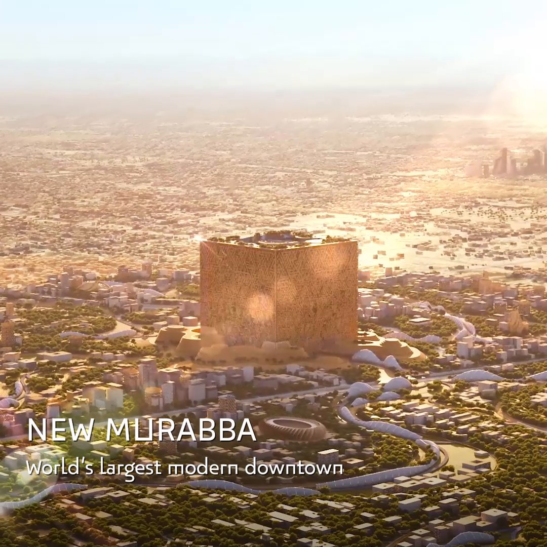#NewMurabba will add 19 square kilometers to Riyadh’s downtown area. Designed around people, it will provide new homes for hundreds of thousands of residents, closer to nature, work and play.