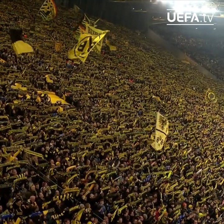 You'll Never Walk Alone 🎶 #UCL