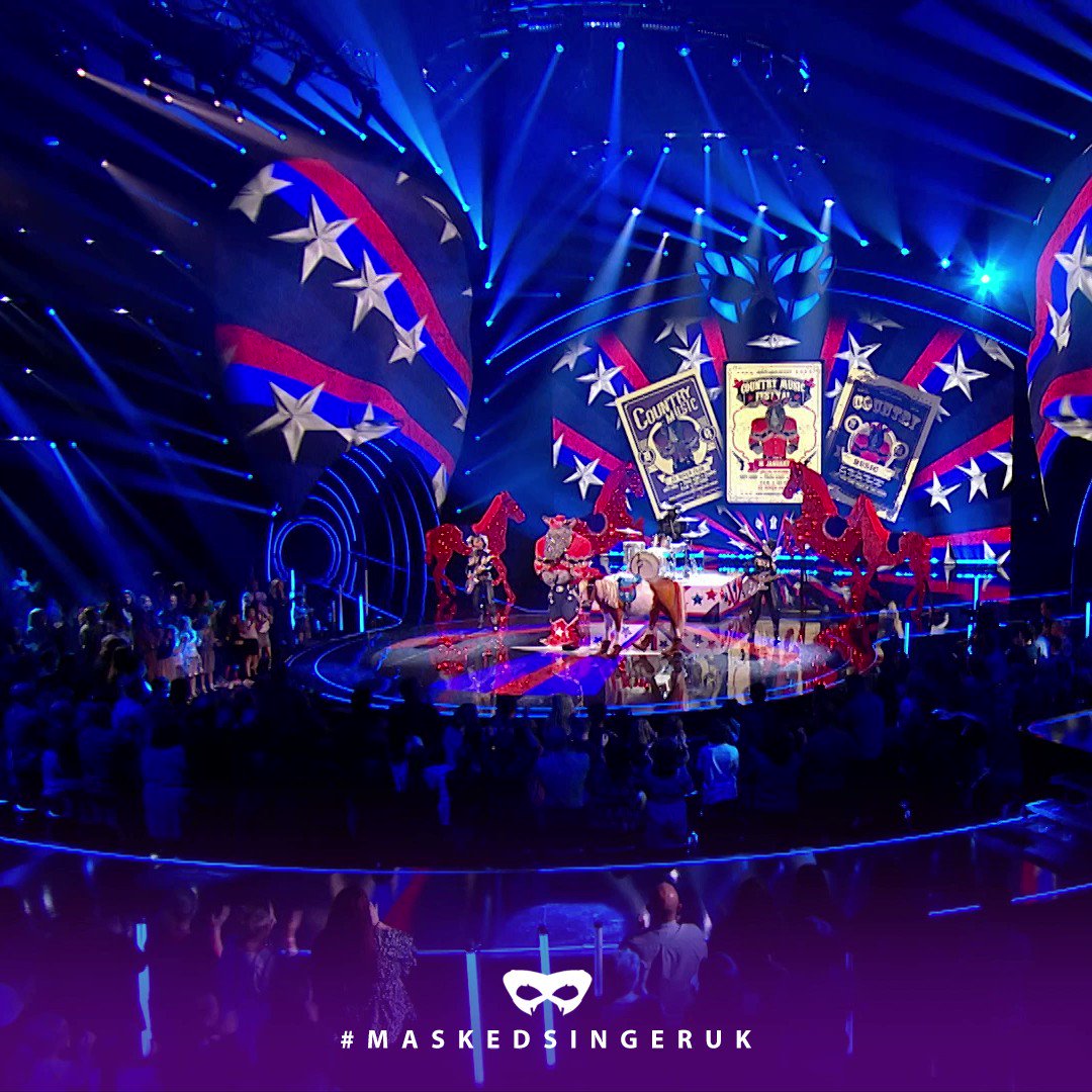 🎉 Blow your PARTY HORNS and make some noise for #Rhino!!! 🎉🦏 #MaskedSingerUK 🎭✨