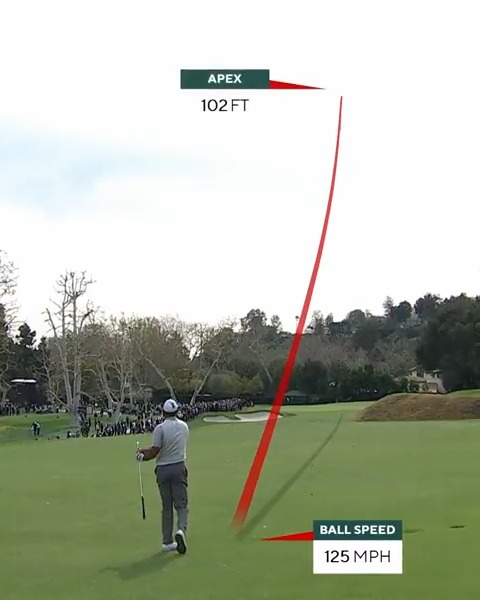 Another circle on the scorecard for Tiger Woods. He's 5-under thru 14 holes today 💪