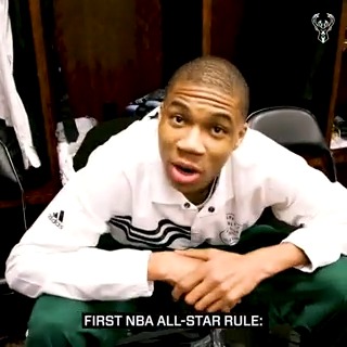 Giannis Mic'd up at All-Star games throughout the years. 💚