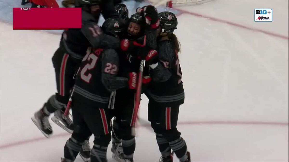 P3| BUCKEYE GOAL! 🚨 Brooke Bink makes it a one-goal game at 3:11! 👊👏 OSU 3, WIS 4 #GoBucls