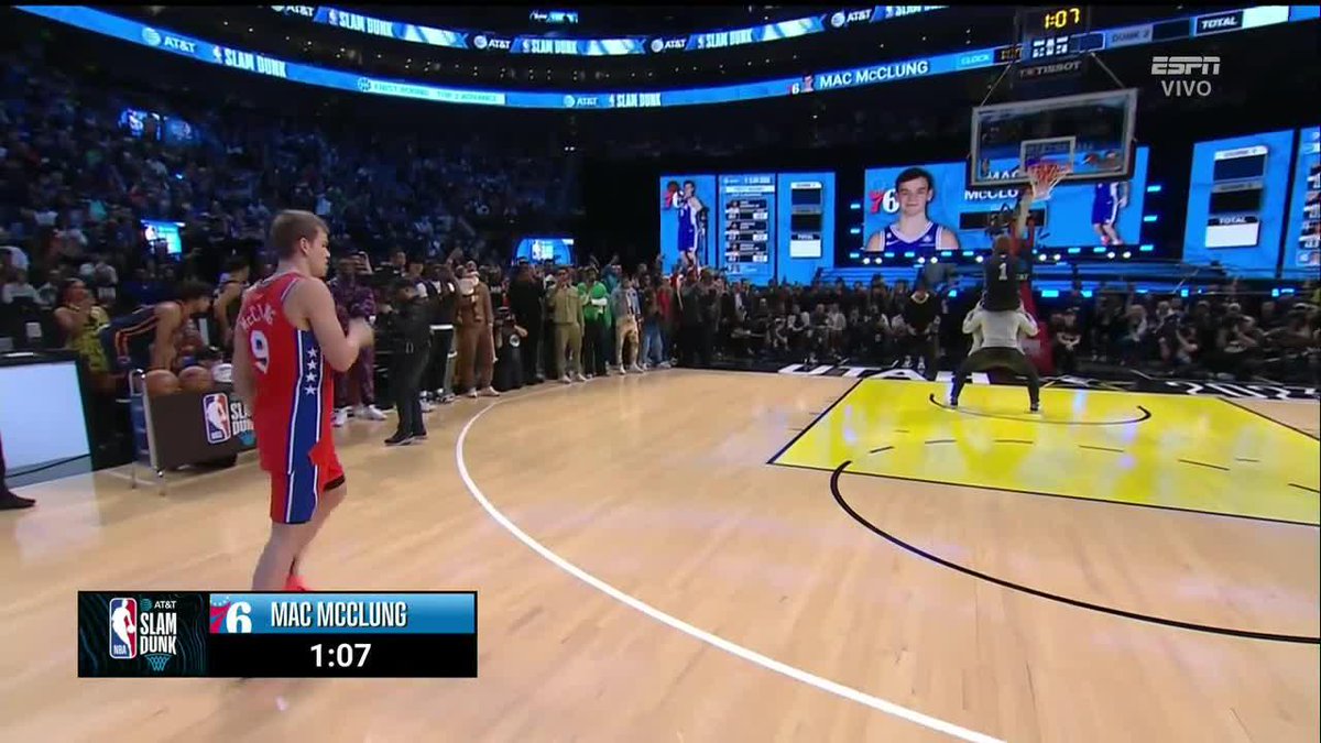 🤯💥🔥🤯💥🔥🤯💥🔥 ¡LO DE McClung! ¡LA CLAVADAAAAAAAA! Sigue lo mejor de la #NBAXESPN en #StarPlusLa