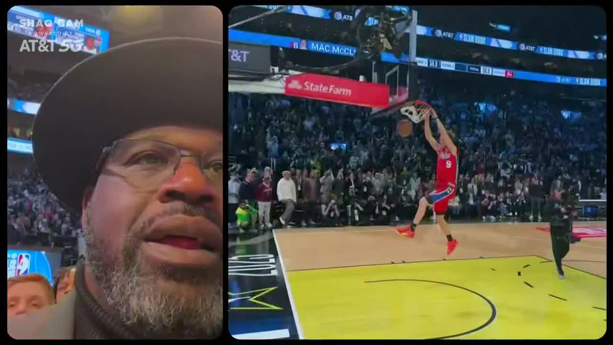 MAC MCCLUNG AGAIN ‼️ SHAQ CAN'T BELIEVE IT