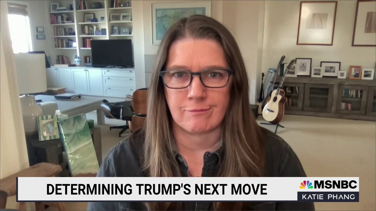 "[Nikki Haley] needs to walk a very fine line, right. She can't be too anti-Donald and she has to sort of toe the GOP line. So, I think we're going to see a campaign that's sort of replete with Republicanisms" Mary L Trump on Nikki Haley's candidacy for president #KatiePhangShow