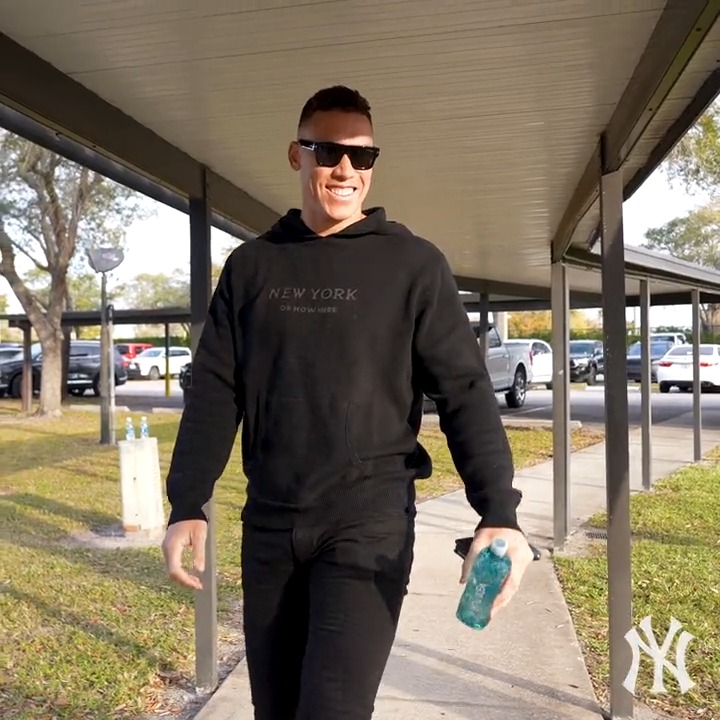 The Captain has arrived. Aaron Judge 👨‍⚖️