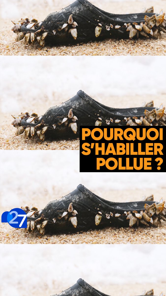 Lorsque l'on achète des vêtements bon marché, c'est l'environnement qui en paye le prix fort… Via 27 - ARTE