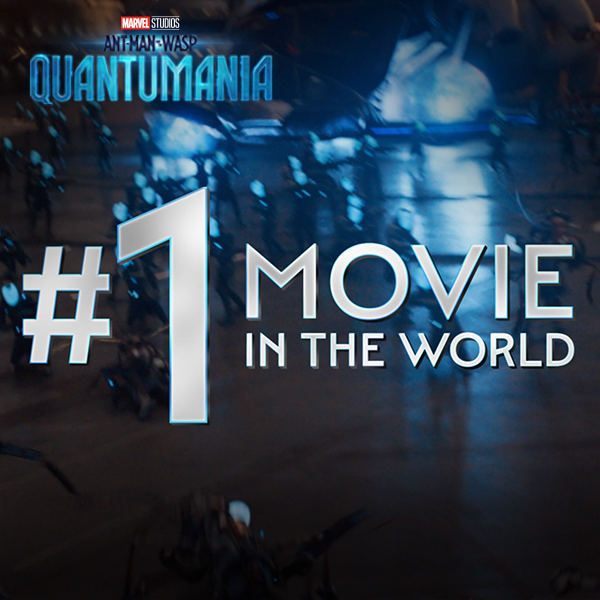 The #1 movie in the world. Experience Marvel Studios’ #AntManAndTheWaspQuantumania in 3D, now playing only in theaters. Get tickets now: