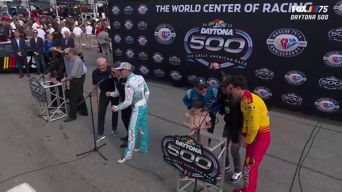 A legendary command. #DAYTONA500