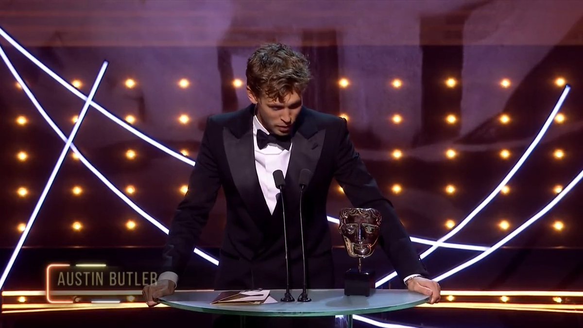 An extraordinary moment for Austin Butler #EEBAFTAs