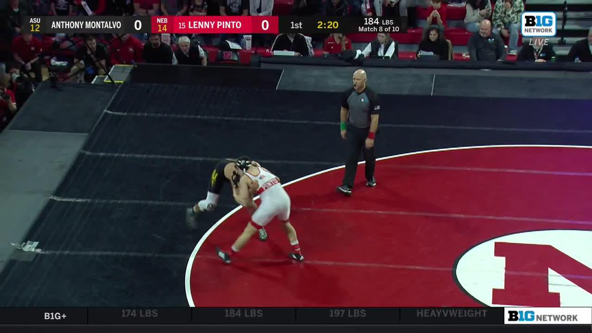 WHAT. A. SEQUENCE‼️ #NCAAWrestling x 🎥 Nebraska Wrestling