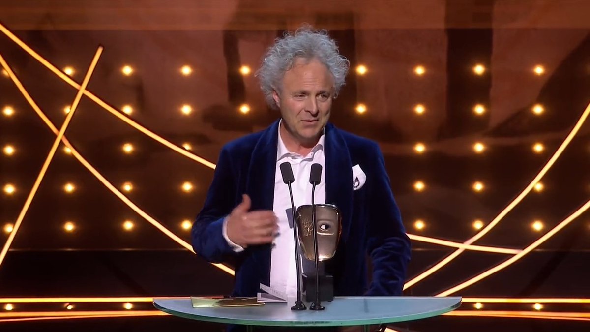 "Asking for help is brave, and people are kind." Charlie Mackesy lights up the room as The Boy, The Mole, The Fox and The Horse wins British Short Animation ❤️ #EEBAFTAs