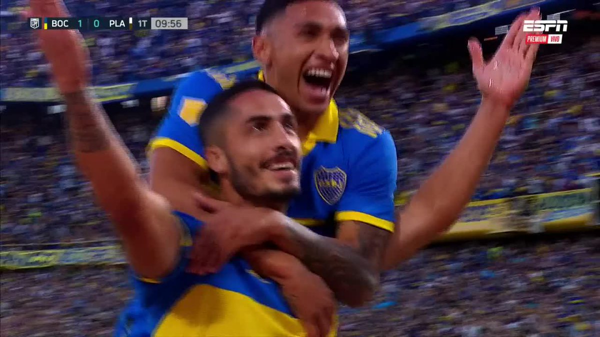 ⚽️ Así fue el gol de Nicolás Figal. El primero con la camiseta de Boca