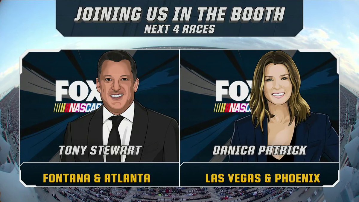 Our guests! Tony Stewart | Danica Patrick