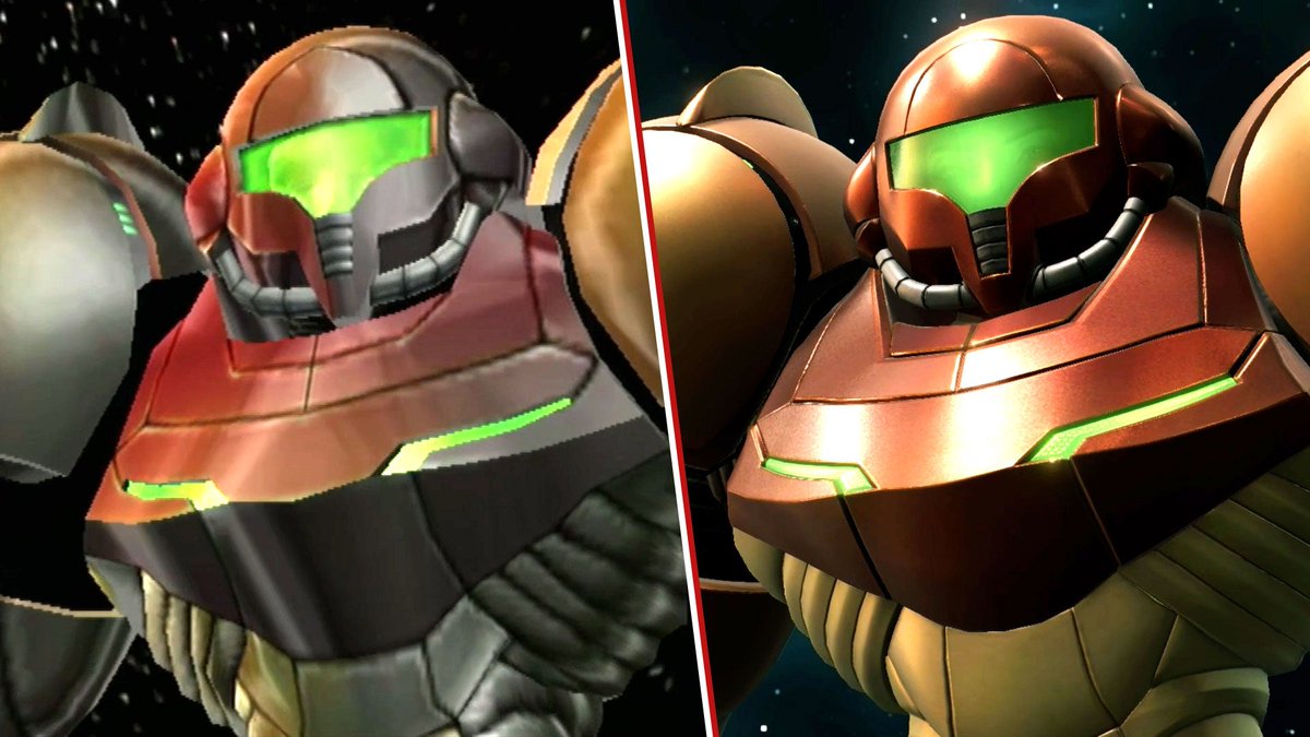 ICYMI: The visual enhancements in Metroid Prime: Remastered are honestly kind of amazing. See how the 2002 original looks compared to the 2023 remaster.