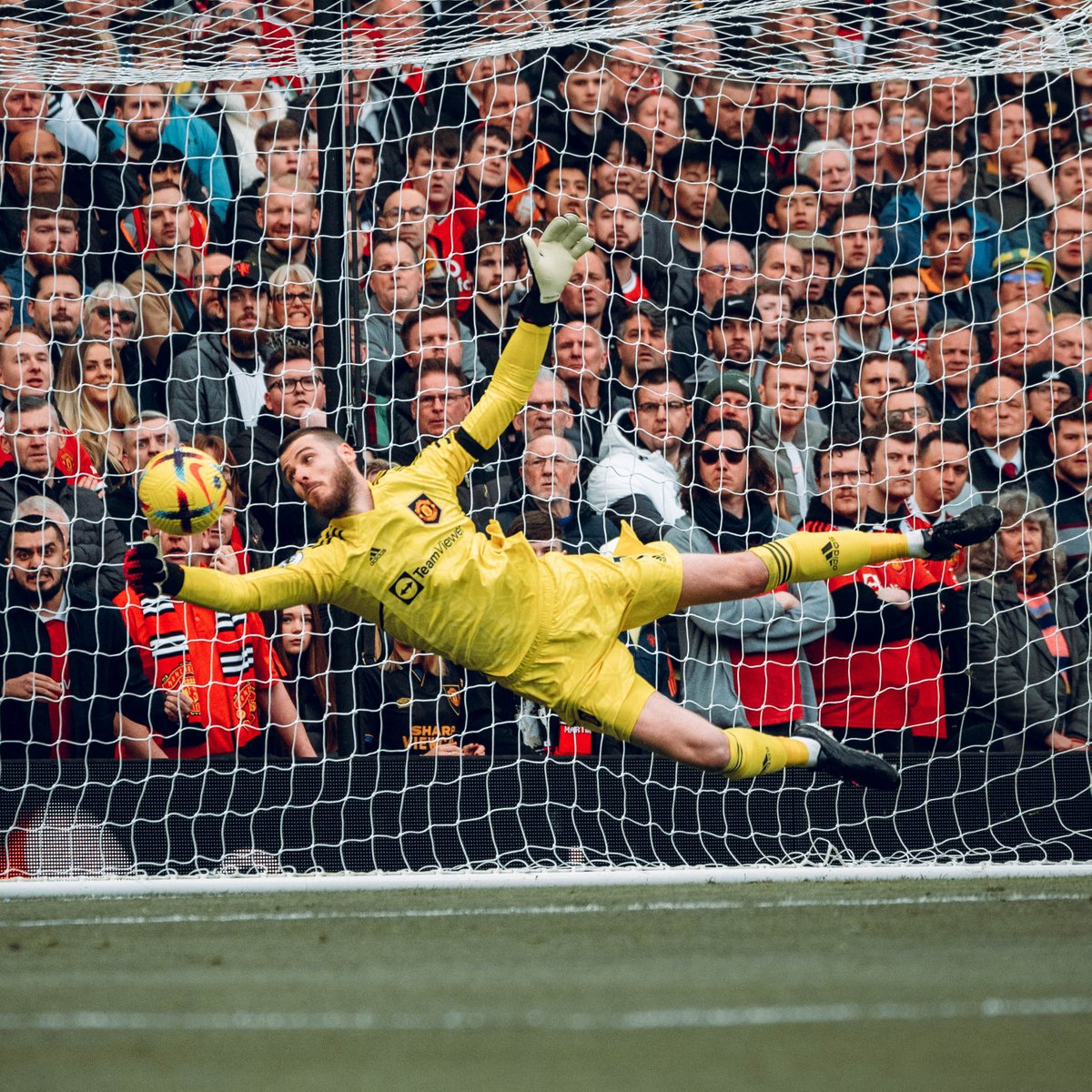 Clean sheet #️⃣1️⃣8️⃣0️⃣ secured with style 👌 David de Gea x Remington UK #MUFC || #MUNLEI