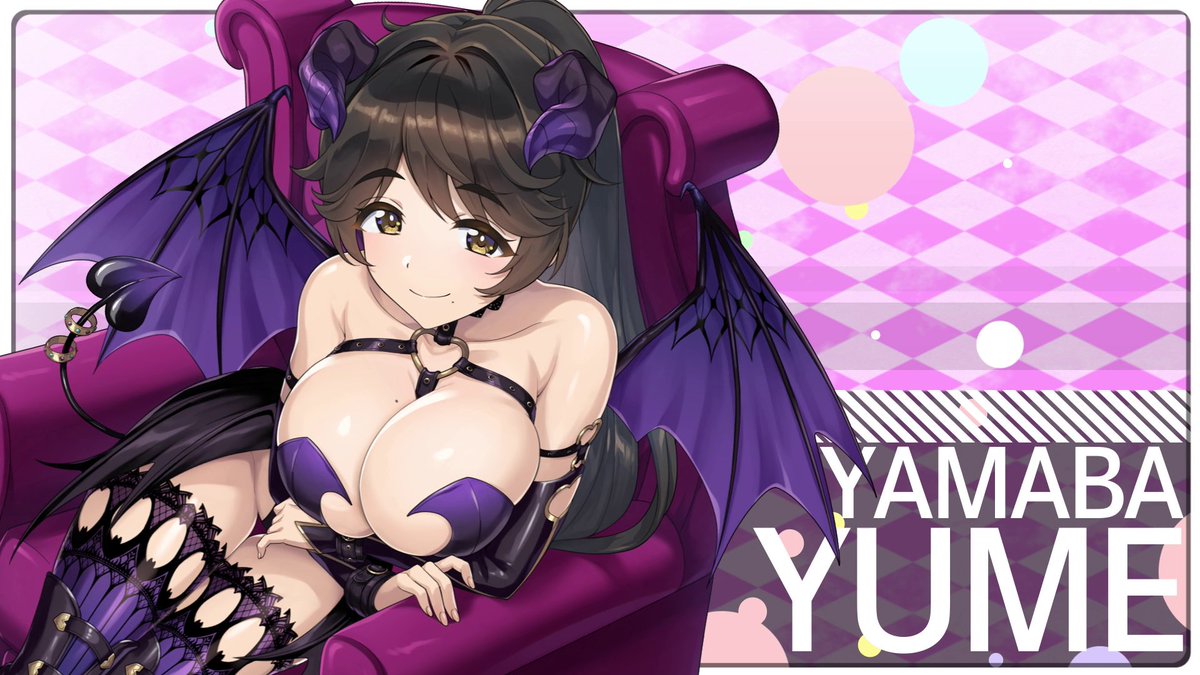 ◤ドルウェブ 予告PV◢ 明日2/21(火)登場予定の ドルフィン達をご紹介! 1人目はサキュバス衣装で新登場! 『山葉由芽』です! (CV: #原田彩楓 さん) #ドルフィンウェーブ