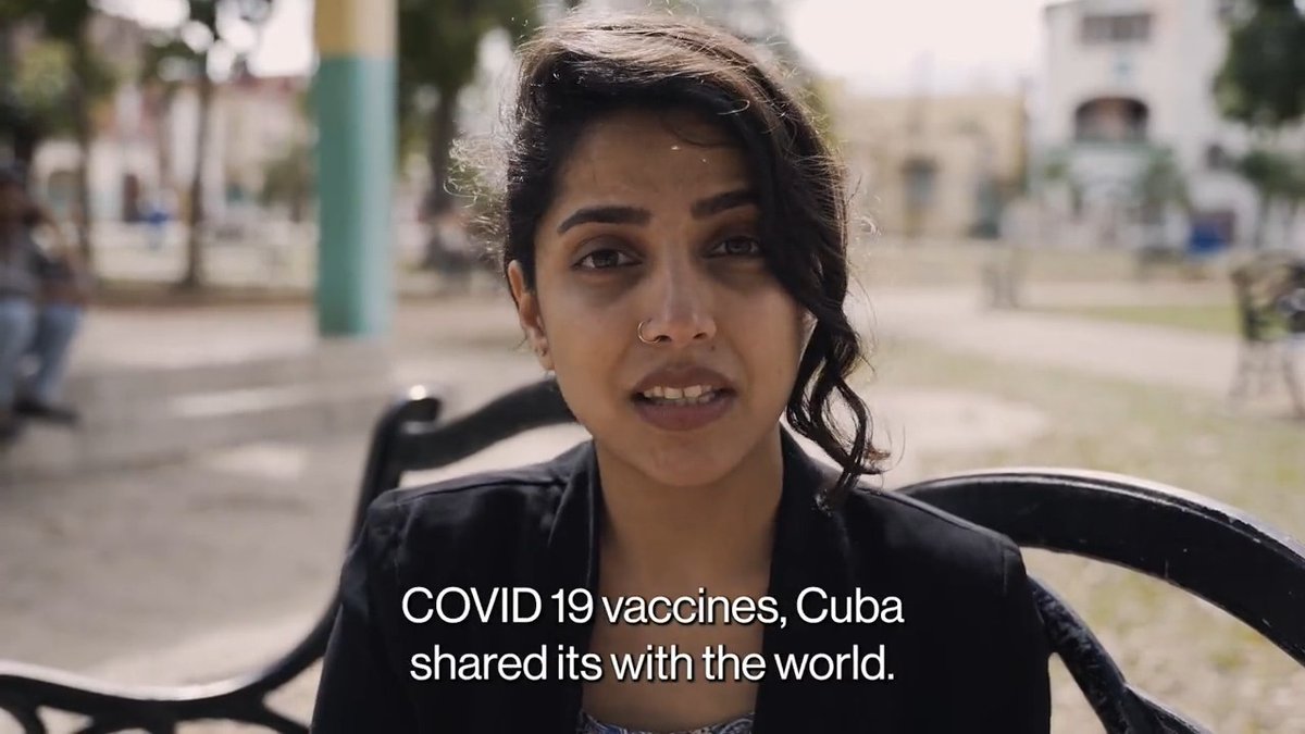 📽️ JUST RELEASED: How did Cuba — cut off from the world by a 60 year embargo — vaccinate 95% of its population with its own vaccines for Covid-19? It's a remarkable story. And we tell it here with Varsha Gandikota-Nellutla from 🇨🇺Havana.