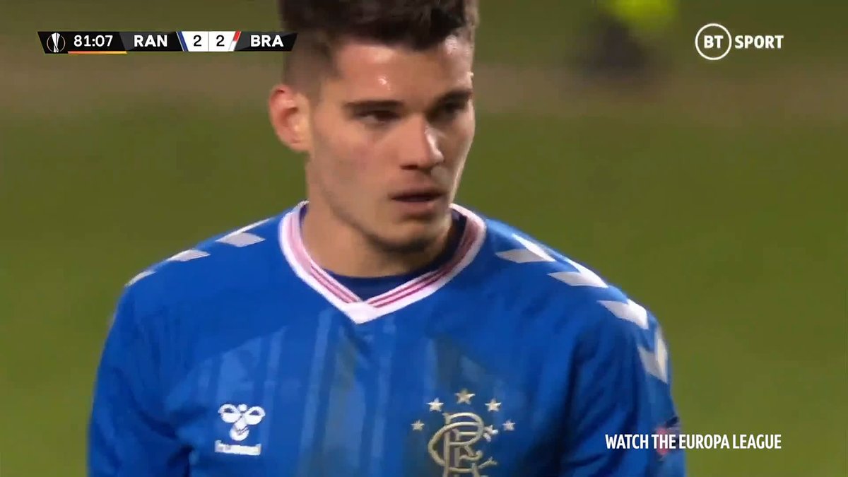 📅On This Day: 20th February 2020. Rangers faced Braga in the UEFA Europa League Round of 32, 1st leg at Ibrox. An incredible European night under the lights. 😮‍💨🔴⚪️🔵