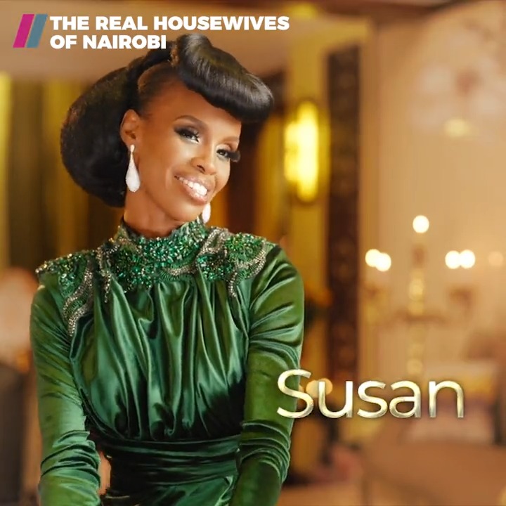 If fabulous was a person it would be Susan Kaittany on The Real Housewives of Nairobi 🤩✨ See her serve from 23 Feb on #RHONairobi, only on Showmax.