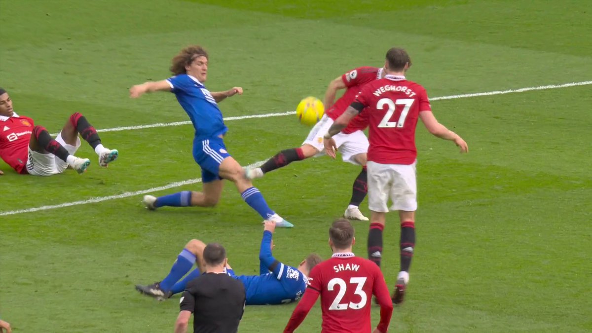 "I think it's a red card" 🟥 Dermot Gallagher says Marcel Sabitzer was 'extremely lucky' not to be sent off for his challenge on Wout Faes 😬