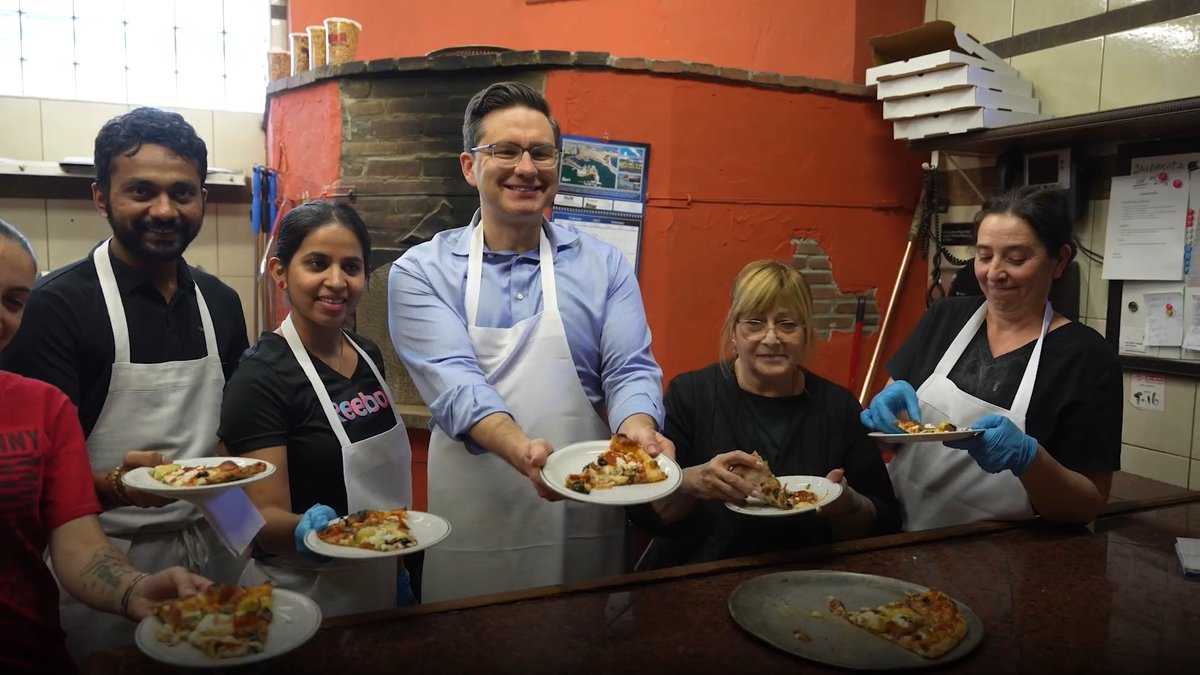 Pizza review time: Pierre’s Paycheque Pizza is solid, substantial, and packed with protein so you bring home more.