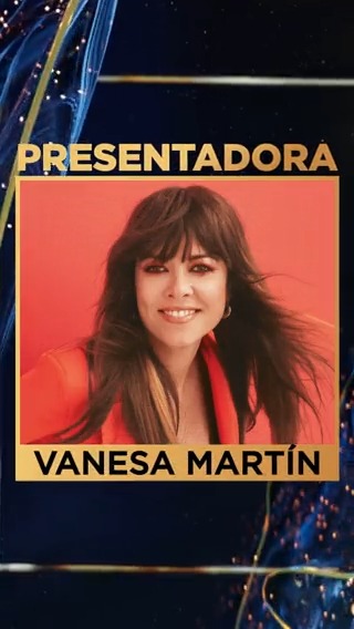 .Vanesa Martin estará como presentadora en #PremioLoNuestro. ✨