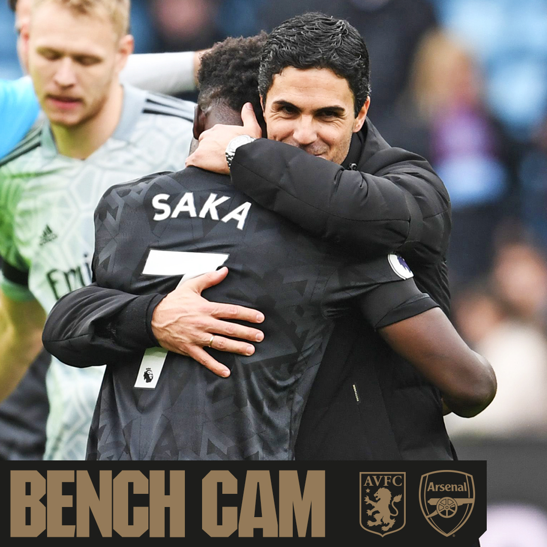Bench Cam is here 🙌 Catch all the touchline reactions from our dramatic victory over Aston Villa ✊