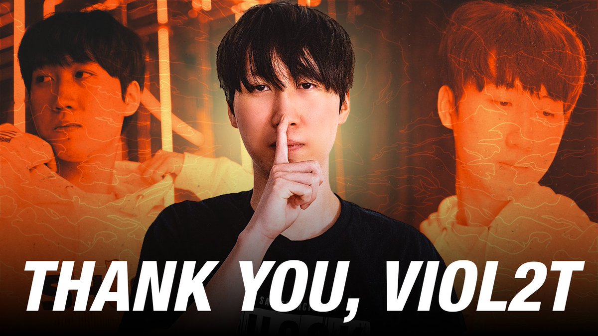 Today we say goodbye to Viol2t. Since joining us in 2018 as a rookie, to becoming a veteran and leading us all the way to the Grand Finals last year, Viol2t has been foundational to the Shock. Thank you for being with us on this journey, Minki. We wish you all the best.