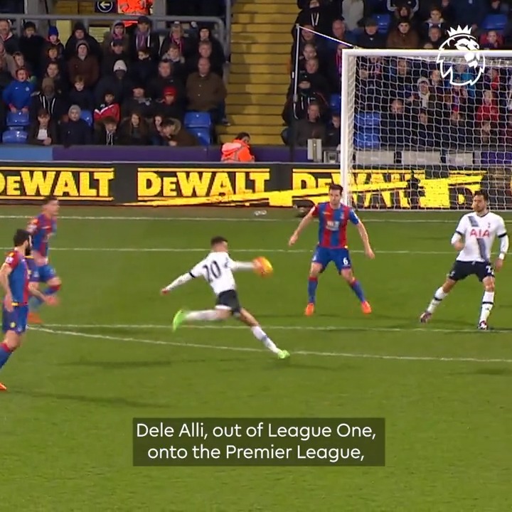 #GoalOfTheDay | Dele Alli vs Crystal Palace (2016)